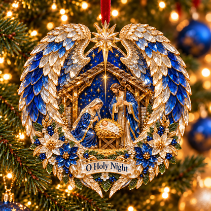 Wings of Faith – Christian Christmas Ornaments in 6 Inspirational Designs