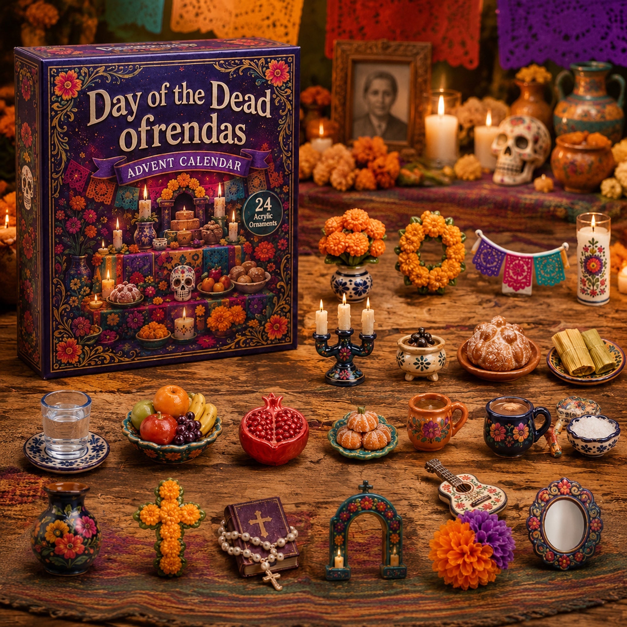 Ofrenda Advent Calendar detail