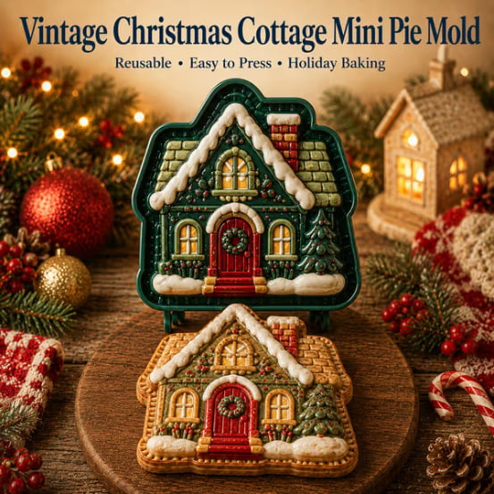 🎅Christmas Sale 49% OFF🍪98-Design Christmas Mini Pie Mold