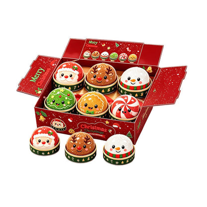 🎁Christmas Baozi Glitter Jelly Stress Relief Squishy Toy