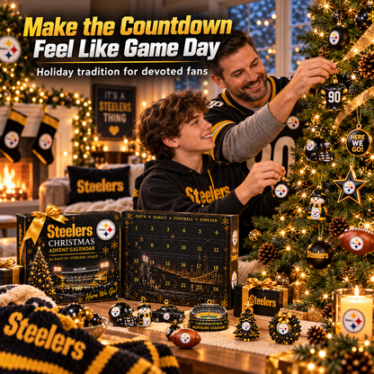 🏈🎄 Pittsburgh Steelers Advent Calendar 2026 – 24 Days of Football Fan Surprises & Collectibles 🎁
