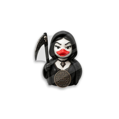 🎃 Jeep 85th Anniversary Grim Reaper Duck Magnet – Halloween Acrylic Car Décor
