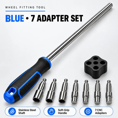 🔧 Heavy-Duty Wheel Fitting Tool – Hub Alignment & Tire Mounting Assistant
