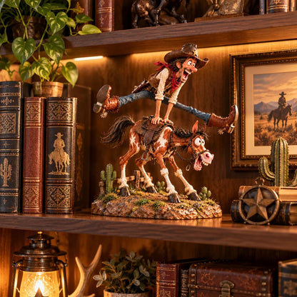 🤠Hold My Hat! – Fun Wild West Figurine🐴(📦Buy 2 Free Shipping)