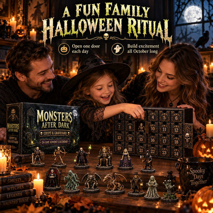 🎃 24 Days of Monsters After Dark – Crypt & Graveyard Countdown