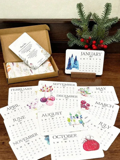 ✨⏳ Last Day Promotion🌱Eco-Friendly Plantable ''Timeless'' Seed Calendar 2027
