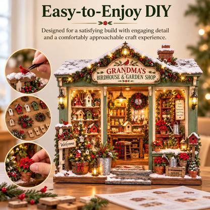 🐦 Build Your Own Grandma’s Christmas Garden Shop 🌿