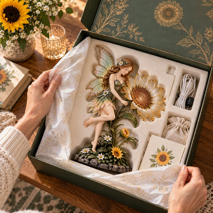 🌻Enchanted Sunflower Fairy Projection Lamp