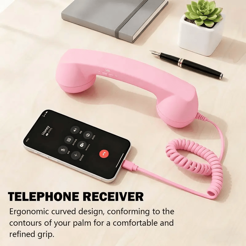 📞 Vintage Retro Telephone Handset ✨ A Unique Gift with Timeless Charm 🎄 Perfect for Retro Lovers & Special Occasions!