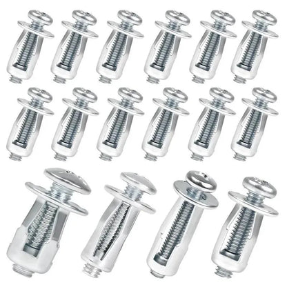 🌹🔩 30PCS/90PCS Button Rivet Locking Nuts Set