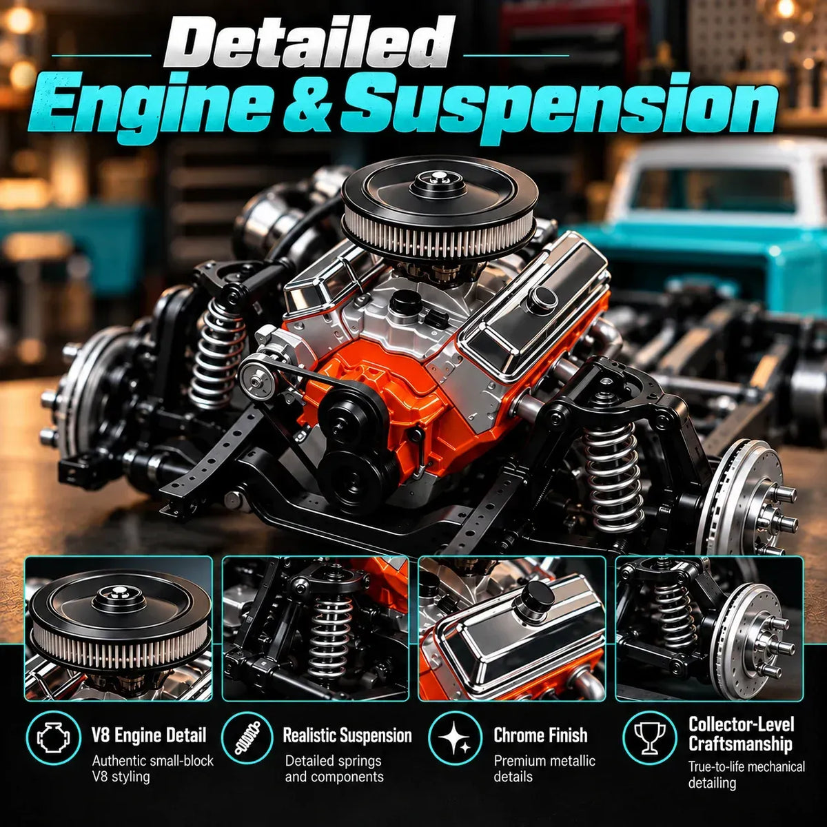 🎁Premium Classic Truck Gift for Collectors & Hobbyists 🏆