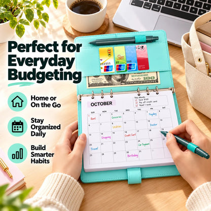 📒💰 Budget Planner Binder — Track Expenses, Save More Money!