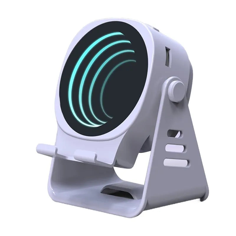 🔊 Magnetic Snap-On Induction Speaker Stand – Wireless Phone Audio Booster & Desktop Holder ✨
