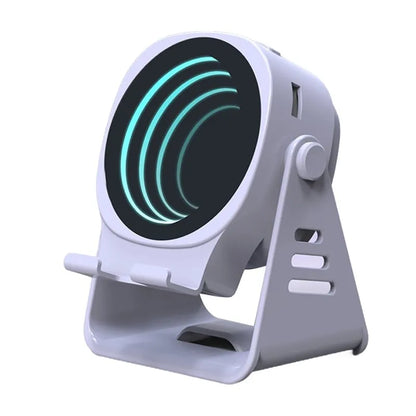 🔊 Magnetic Snap-On Induction Speaker Stand – Wireless Phone Audio Booster & Desktop Holder ✨