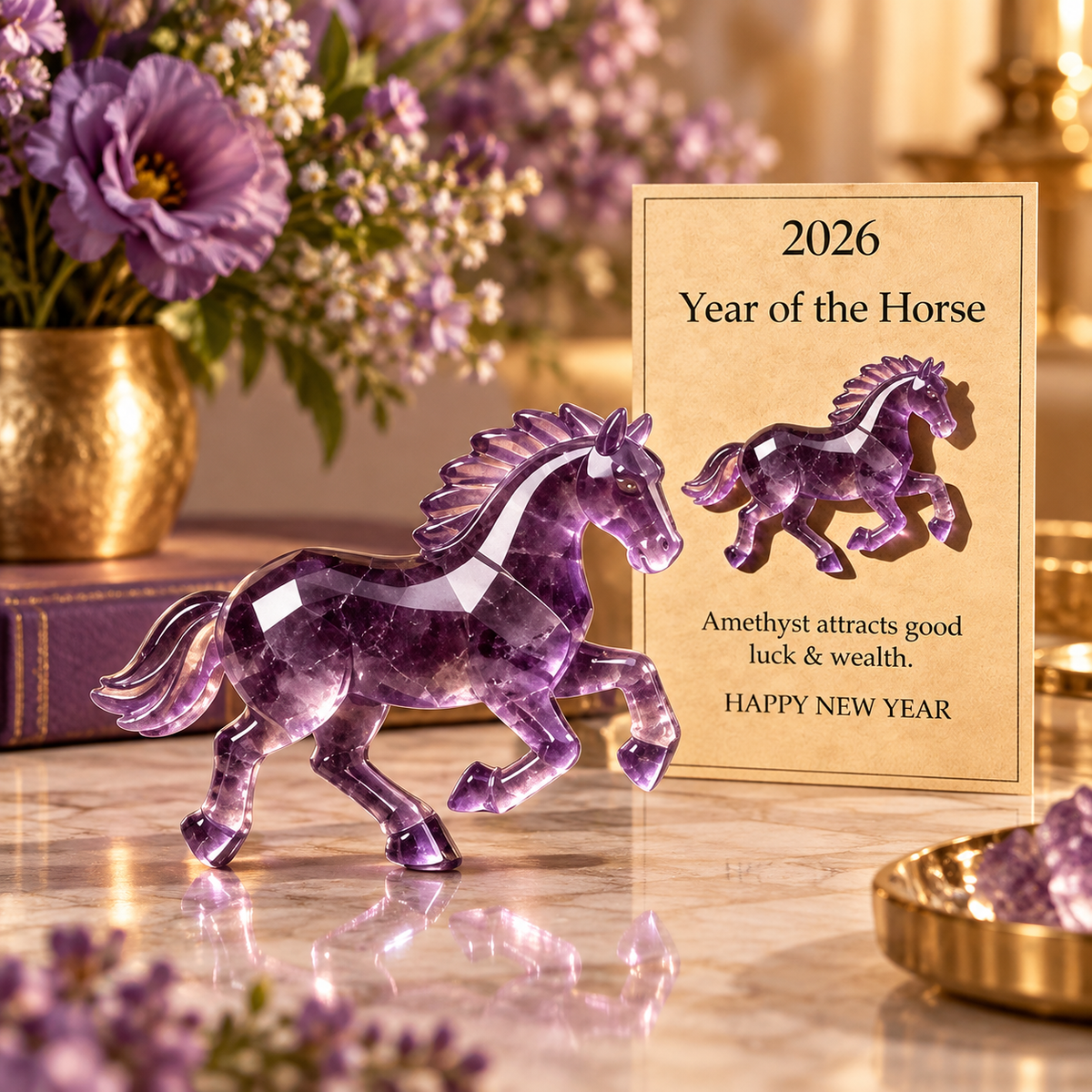 🍀🐴2026 Year of the Horse: Guardian — Symbol of Health & Smooth Journeys
