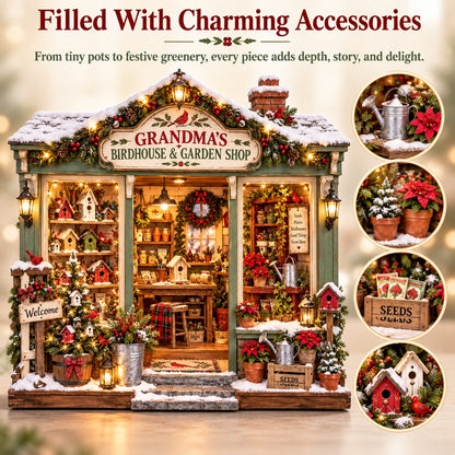 🐦 Build Your Own Grandma’s Christmas Garden Shop 🌿