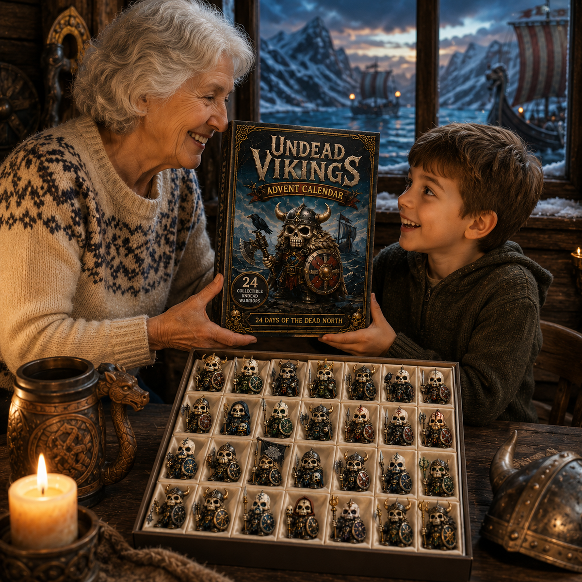Undead Viking warrior collection