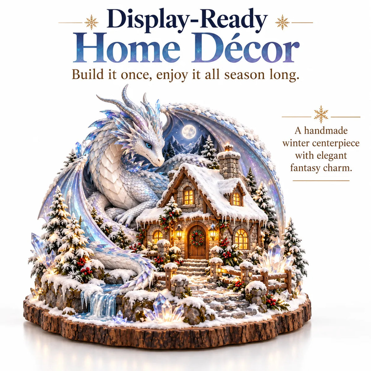 ❄️ Build Your Own Winter Dragon Cottage 🐉