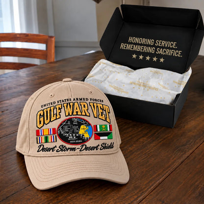 🏆 Last Day 49% OFF! - 🏜️Gulf War Veteran Tribute Cap