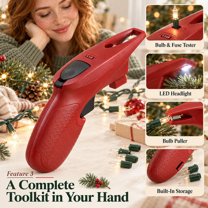 🔫 Incandescent Christmas Light Fixer — Batteries Included | Save Your Strings 🎅