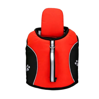 🐕 High-Buoyancy Dog Life Jacket – Ergonomic Fit, Reinforced Handle & Ripstop Design