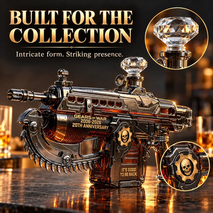 Gears of War 2006–2026 20th Anniversary Whiskey Bottle