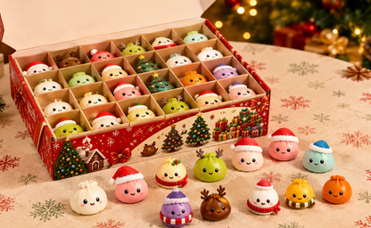 🎄 TODAY ONLY: 50% OFF – 24 Days of Squishy Christmas Surprises!