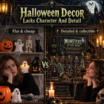 🎃 24 Days of Monsters After Dark – Crypt & Graveyard Countdown