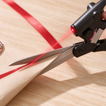 ✂️ Laser-Guided Scissors – Easier Straight-Line Cutting for Sewing & DIY Crafts ✨