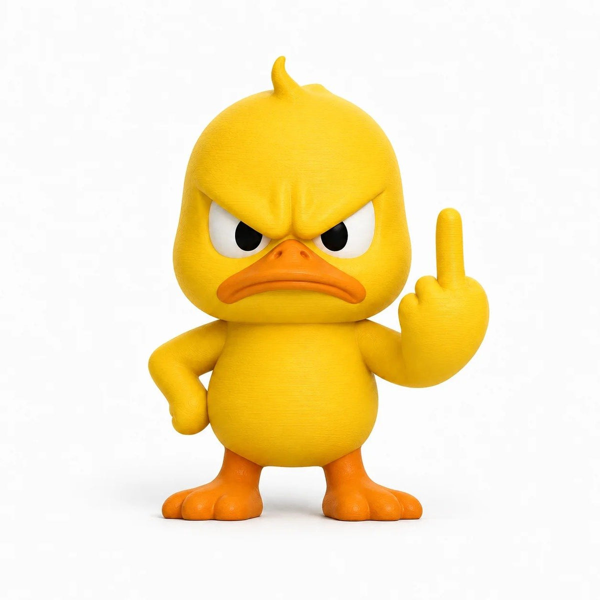 🦆 Angry Duck Desk Figurines – Sarcastic Funny Decor for Office & Home