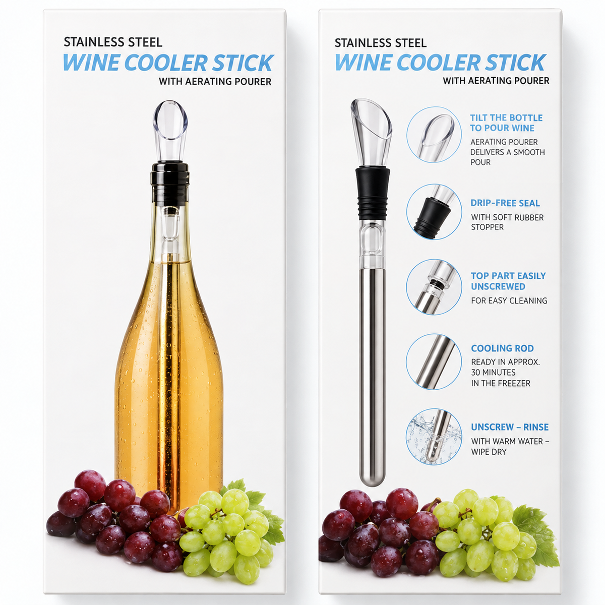 🍷❄️ Wine Cooler – Keep Every Bottle Perfectly Chilled & Ready to Pour ✨