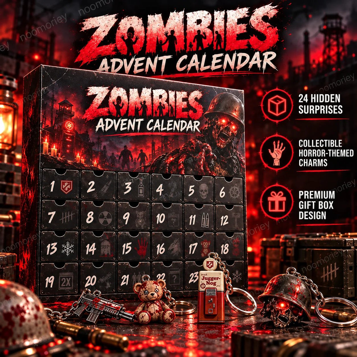 🎃 50% OFF Zombie Countdown Advent Calendar for Halloween