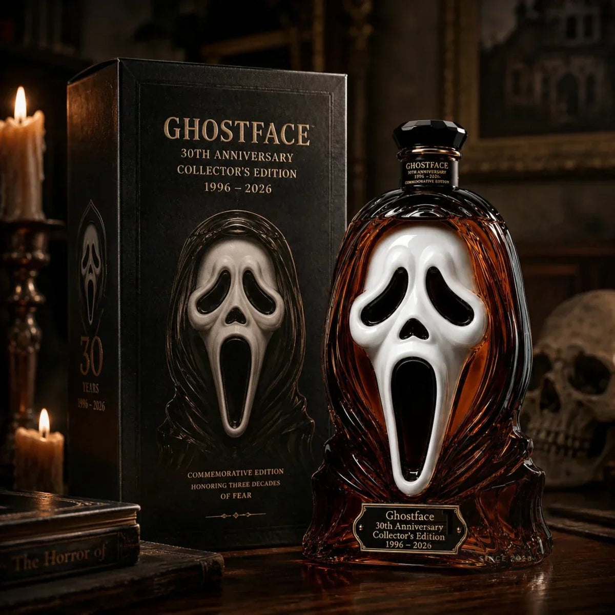 👻Ghostface 30th Anniversary 1996 – 2026 Whiskey Bottle