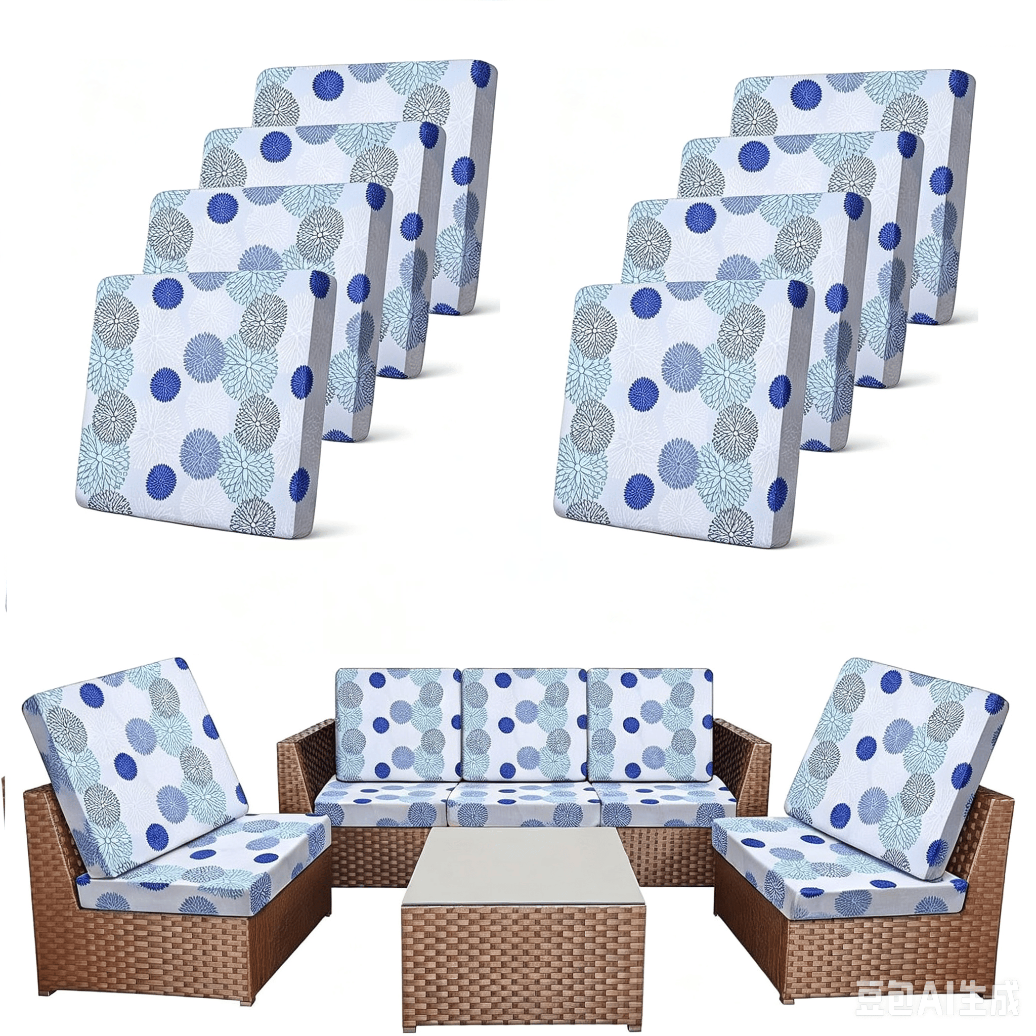 🛋️ Outdoor Patio Sofa Cushion Covers 🔥Free Shipping Worldwide
