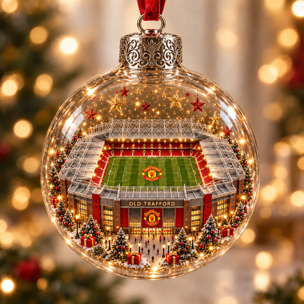 ⚽ Light-Up Football Stadium Christmas Ornament | 20 Styles – 11