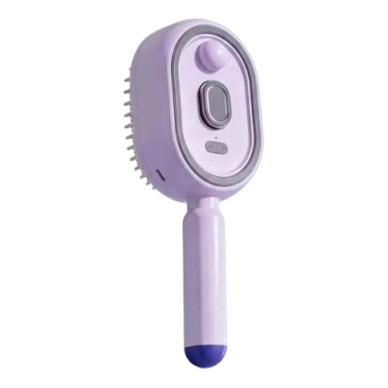🔥 50% OFF – Electric Spray Air Cushion Comb with Gentle Vibration & Nano-Mist Hydration 💦🪮
