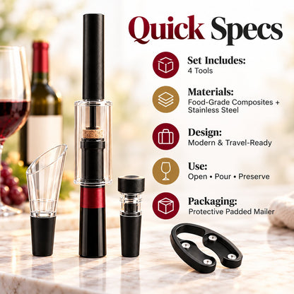 🍷 The Ultimate Wine Lover’s Companion Set