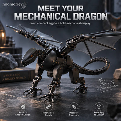 🥚🐉 DragonMorph – Egg to Dragon Transforming Mechanical Toy