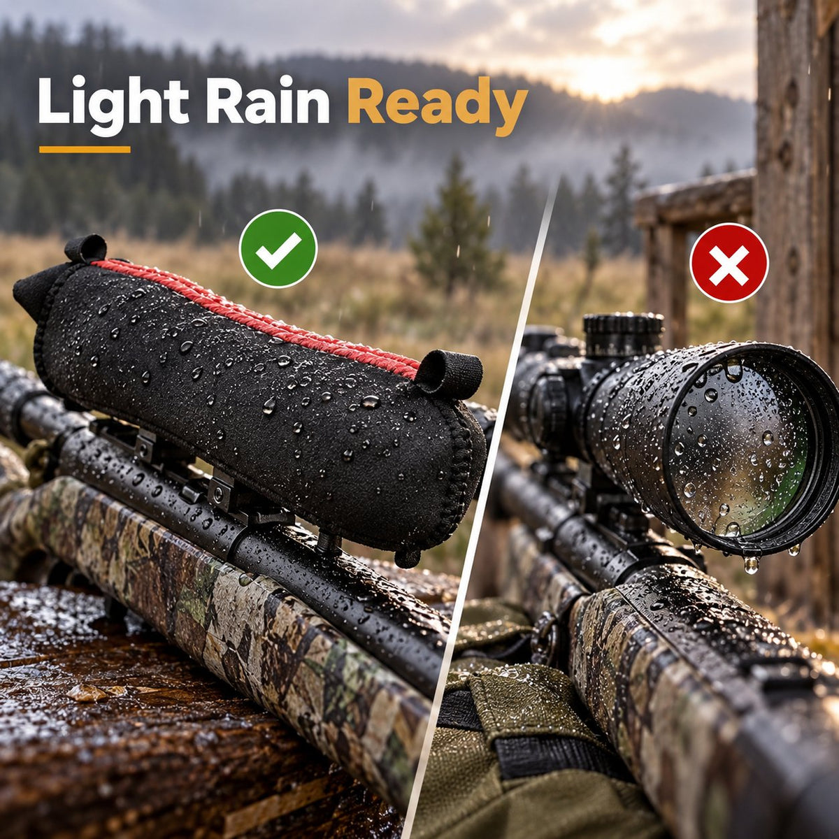 🎯 3-Pack Neoprene Scope Covers – Water-Resistant, Scratch-Protective Optical Gear Covers for Outdoor Adventures 🛡️