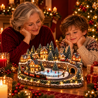 🔥 LAST DAY 49% OFF 🔥 Lighted & Animated Christmas Village Collection ✨