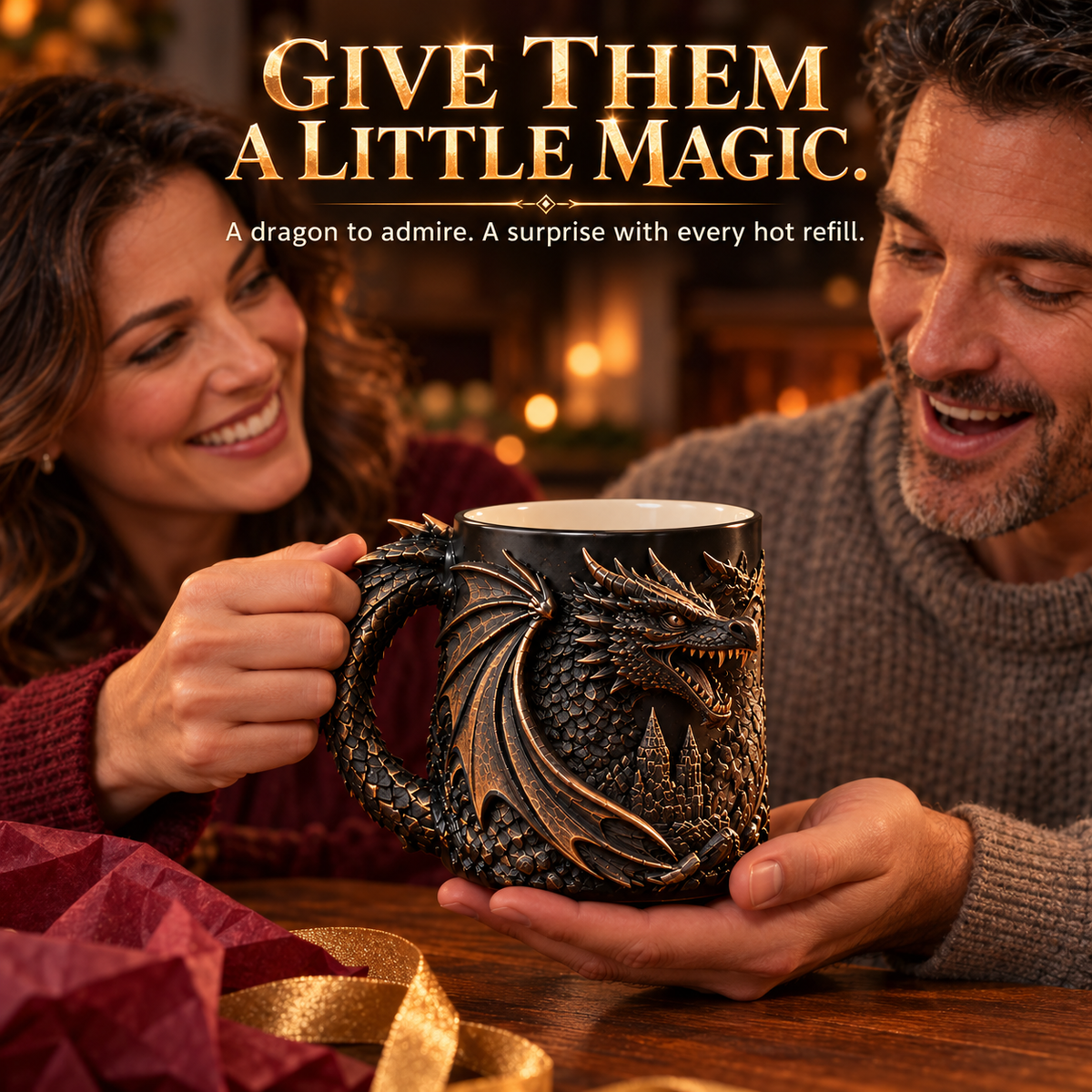 Heat-Reveal Magic Mug