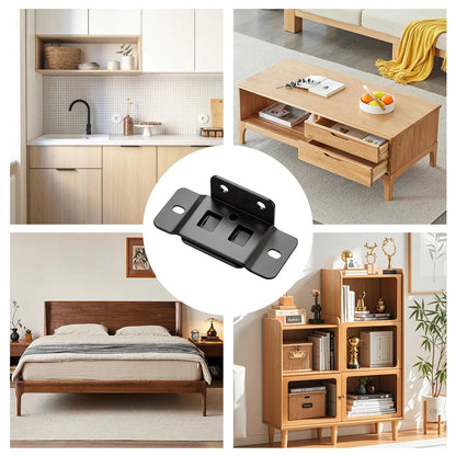 Heavy-Duty Corner Brackets – Quick Fitting L Shape Furniture Joint Braces