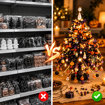 🎄✨ DIY Beaded Christmas Tree Craft Kit – Handmade Light-Up Holiday Decor