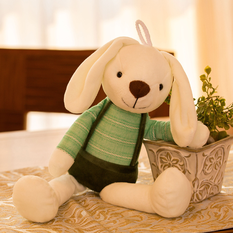 🐰 Personalized Handmade Bunny Plush with Custom Text – Soft Keepsake Gift for Baby & Newborn 🎁