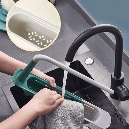🔥 50% OFF Today! Telescopic Sink Storage Rack — Organize Your Sink in Seconds ✨