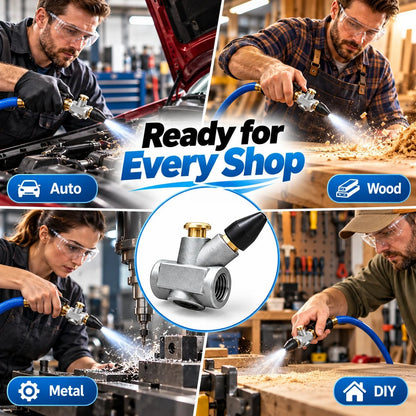 🔧 Inline Air Blow Gun Valve — One Press, Instant Air! 💨