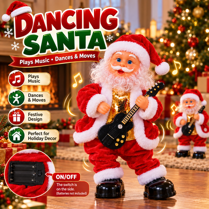 🎅🍑 Butt-Wiggling Dancing Santa – Musical Christmas Toy & Hilarious Holiday Decor