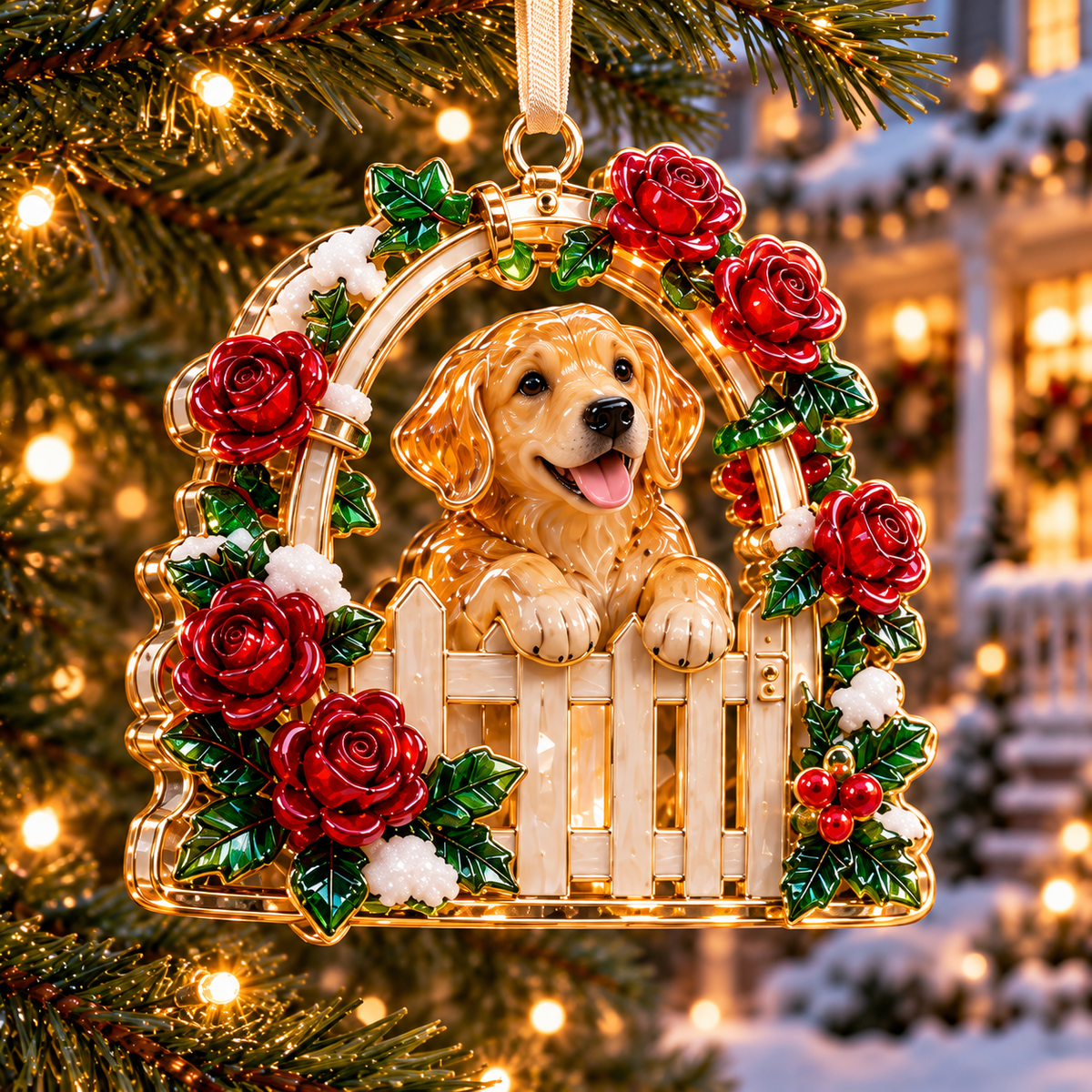 Golden Retriever Christmas Ornaments – 6 Heartwarming Holiday Designs for Dog Lovers