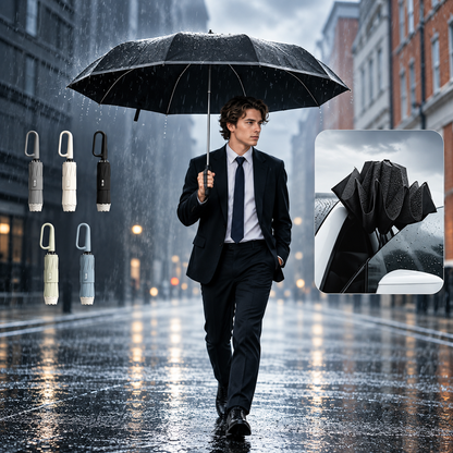 ☔ Ring-Buckle Umbrella – Easy to Carry, Ready for Rain ✨