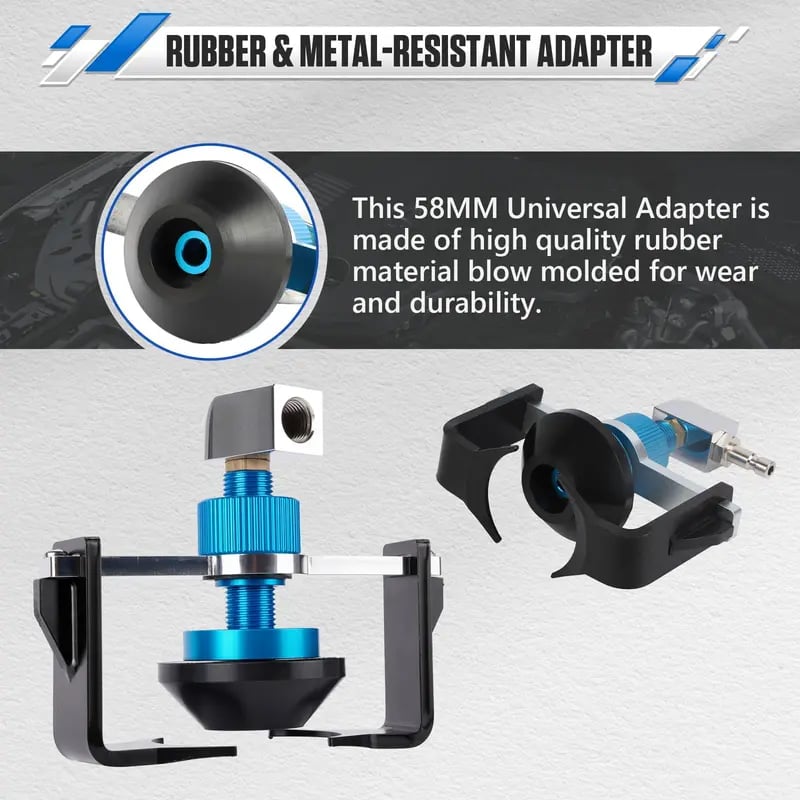4PCS Universal Brake Bleeder Adapter for Multiple Car Brands | 22–58mm adjustable range